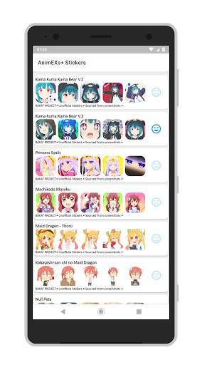 AnimEXs  (Sticker for WhatsApp) screenshot 2