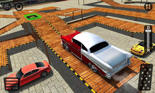Real Classic Car Stunt Parking screenshot 2