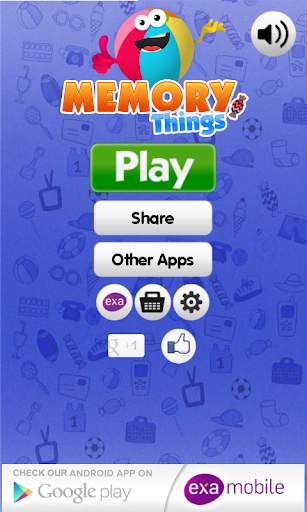 Memo Games Things screenshot 1