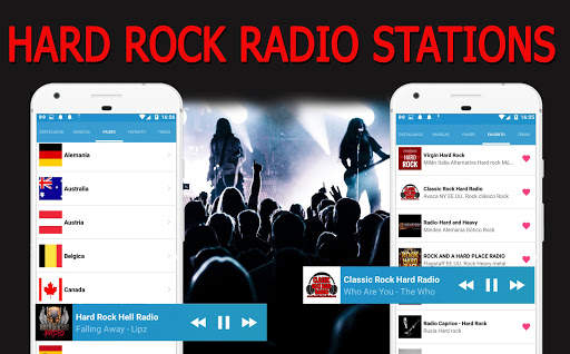 Hard Rock Radio - Hard Rock Music app screenshot 1