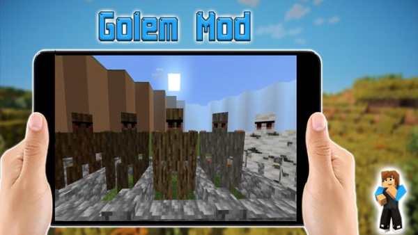 Golem Mod for Minecraft PE screenshot 1