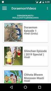 Hindi Cartoons -Doraemon,Motu Patlu,Shinchan,Shiva screenshot 1