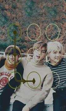 BTS Pattern Lock Screen screenshot 2