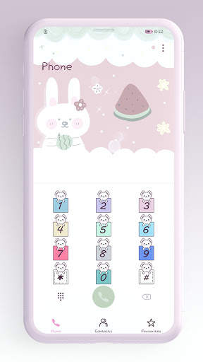 Baby Rabbit EMUI 10/11 Theme screenshot 4