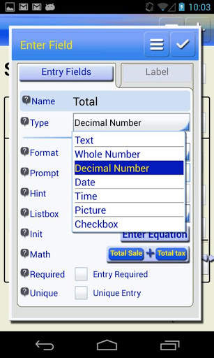 SailformsPlus Forms Database скриншот 5