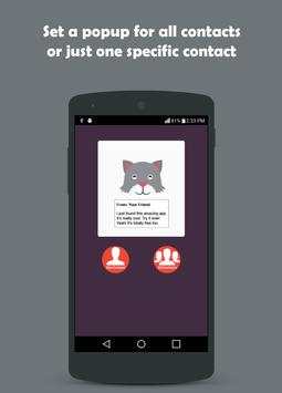 Cute SMS Popup Notification screenshot 6