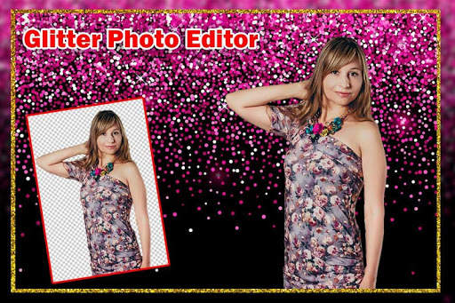 Photo Glitter Effects : Photo Cut Out screenshot 2