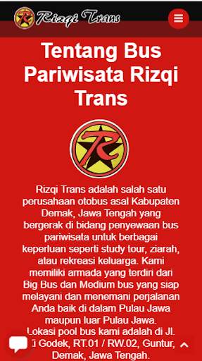 Bus Pariwisata Rizqi Trans screenshot 3
