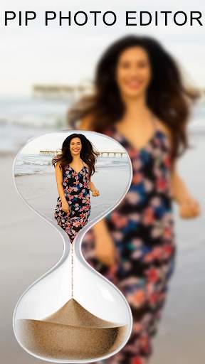 Pip camera editor & photo collage-blur background screenshot 6