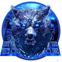 Neon Wolf Keyboard logo