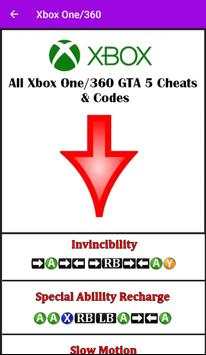 Cheats For GTA 5 PS4, PC, XBOX screenshot 4