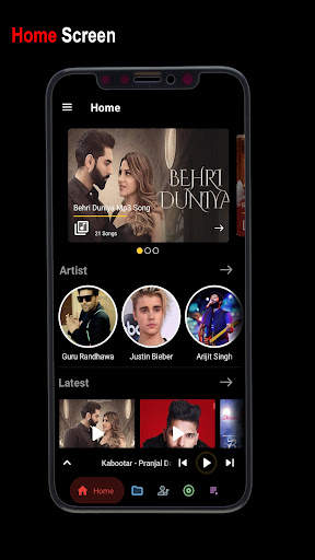 U Music - Online Music Player screenshot 1