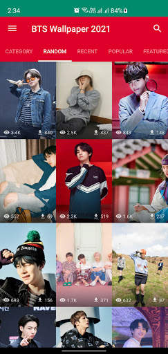 BTS Wallpaper 2021 (HD 4K) : Lockscreen and Theme screenshot 4