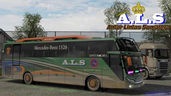 Livery Bus ALS Lengkap screenshot 1