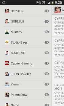 Youtubers Français screenshot 1