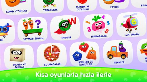 Eğitici çocuk oyunları! Bebek screenshot 1