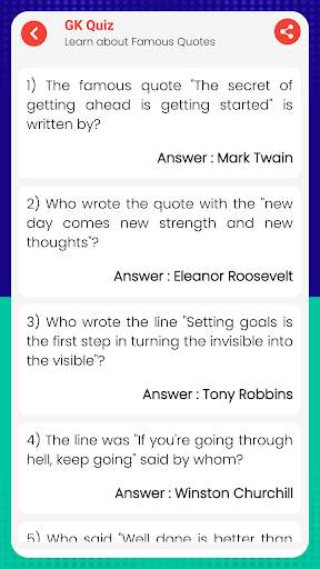 GK Quiz General Knowledge App screenshot 16
