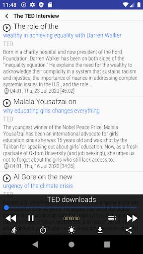 TED talks download & play talks (tedx) NPR screenshot 4