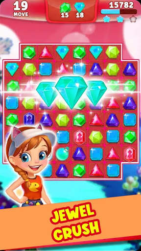 Jewel Crush - Match 3 Jewel & Gem Adventure screenshot 1