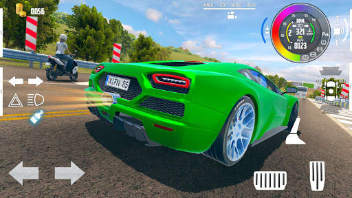 Super Car Driver 3D Simulator: Speed Drifter screenshot 1