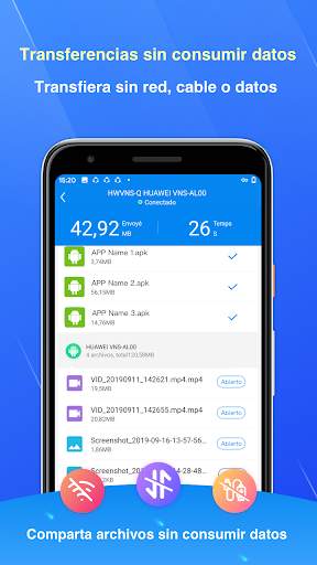 Fast Share - Transferen. de archivos y WiFi gratis screenshot 3