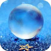 Blue Bubble Wallpaper