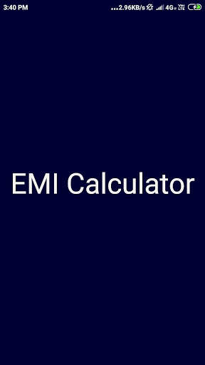 Emi Calculator screenshot 1