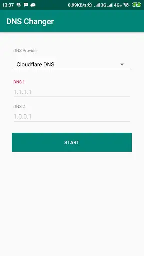 DNS Changer (No Root) screenshot 1