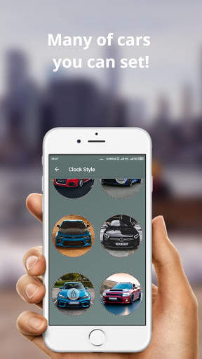 Sport Car Clock Live Wallpaper स्क्रीनशॉट 6