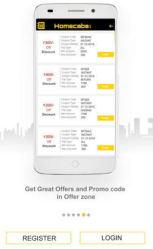 Home Cabs: Taxi Cab Service screenshot 4