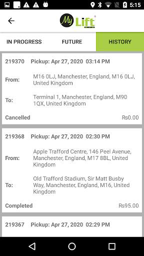MyLift Cabs screenshot 3