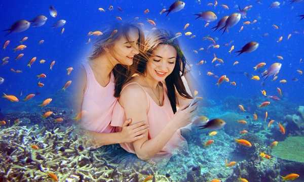 Under Sea Photo Frames 5 تصوير الشاشة