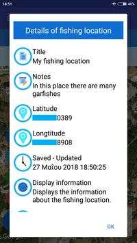 GPS Fishing Tracking screenshot 5