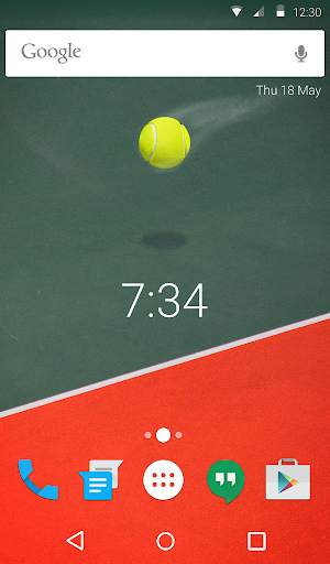 Tennis Animated Keyboard screenshot 6