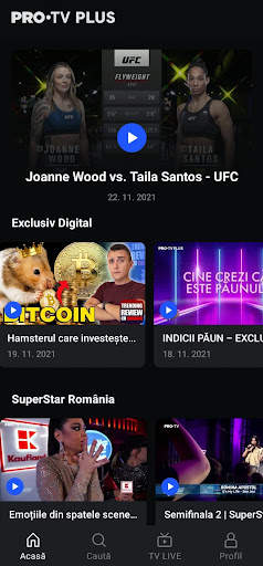 PRO TV Plus screenshot 1