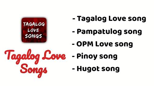 Tagalog Love Songs : OPM Love Songs, Tagalog Movie screenshot 1