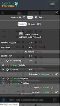 Live Score Bola Indo screenshot 2