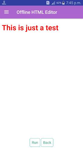 Offline HTML Editor screenshot 2