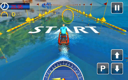 Boating Game in Us : Jet Ski Water Boat Racing screenshot 2