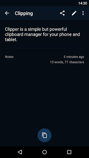 Clipper - Clipboard Manager screenshot 4