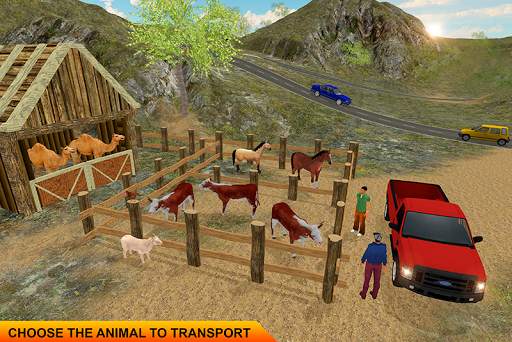 Farm Animal Transport Truck Simulator. screenshot 1