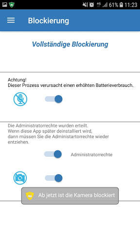 KVD AntiSpy -Antispion,Kamera und Mikrofon Blocker screenshot 5