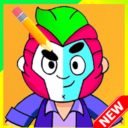 How to draw BS Coloring brawl stars icon