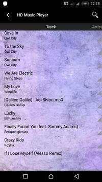 HD Music Player screenshot 1