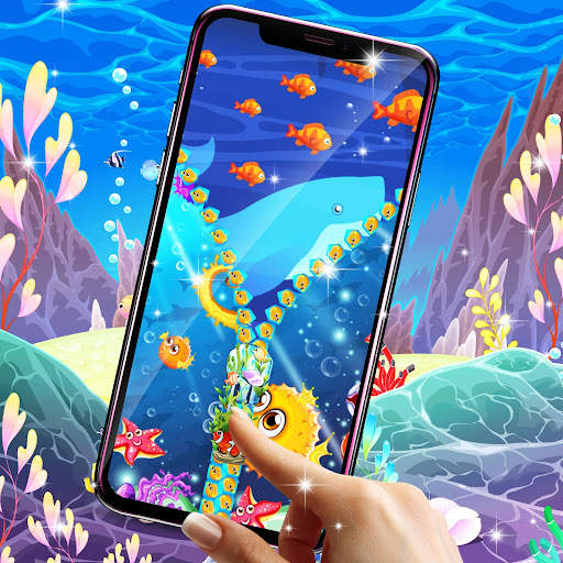 Fish zipper lock screen screenshot 3
