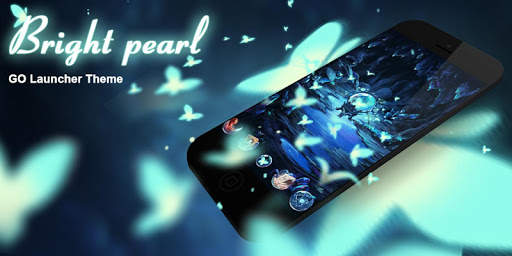Bright Pearl GO Launcher Theme screenshot 6