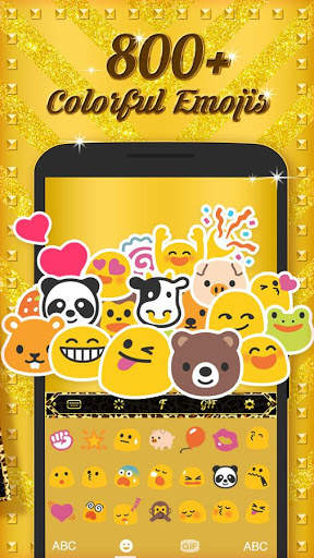 Leopard Keyboard Theme - Free Emoji & Gif screenshot 2