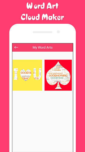 Word Art Cloud Maker : Word Collage Maker screenshot 3