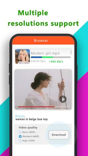 Video downloader app - social HD videos downloader screenshot 3