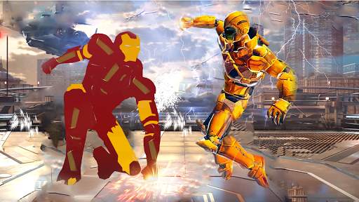 Iron Hero Battle Arena: Future Fight Robot Games screenshot 1